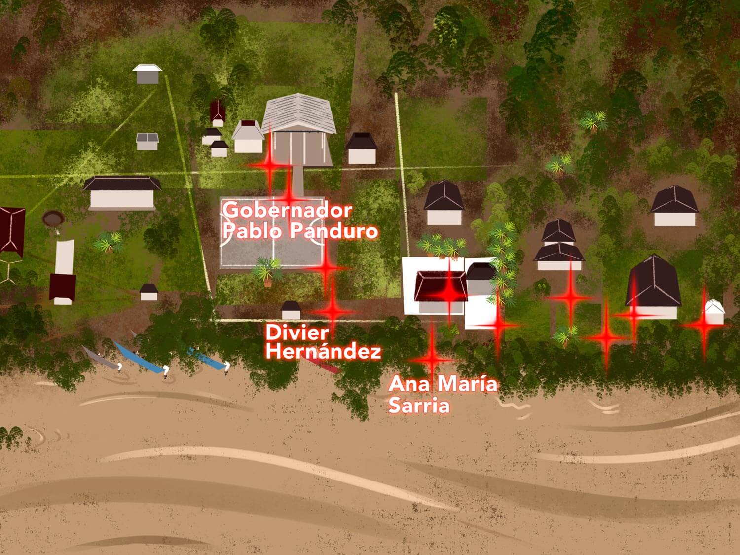 El país de las masacres