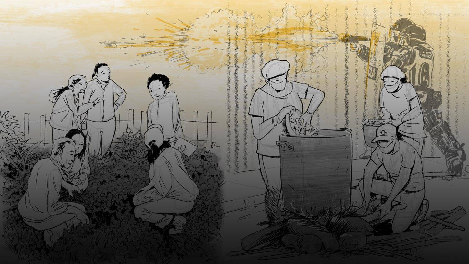 El país de las masacres