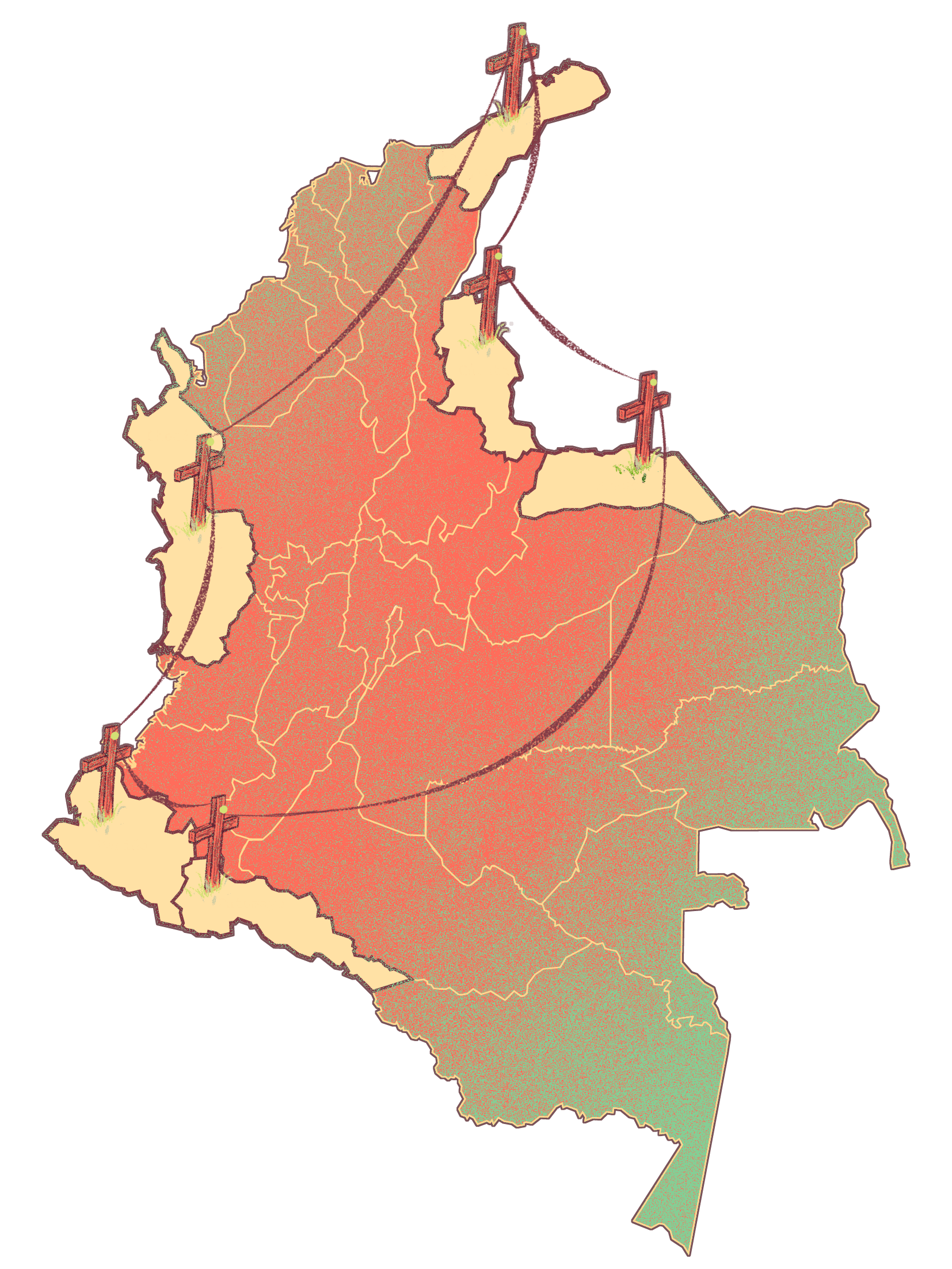 Fronteras de las desapación