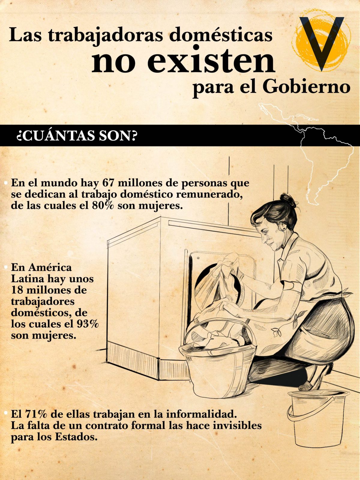 Las trabajadoras domesticas