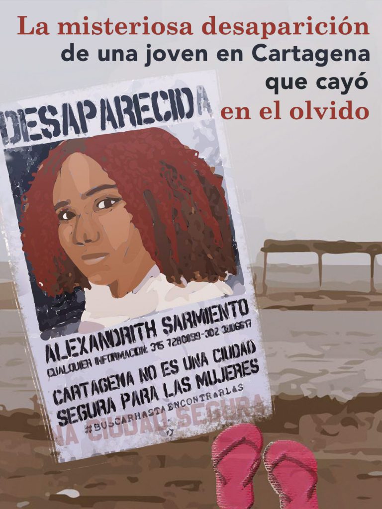 desaparición Alexandrith Sarmiento Cartagena Bolívar Revista Visor de la UTB
