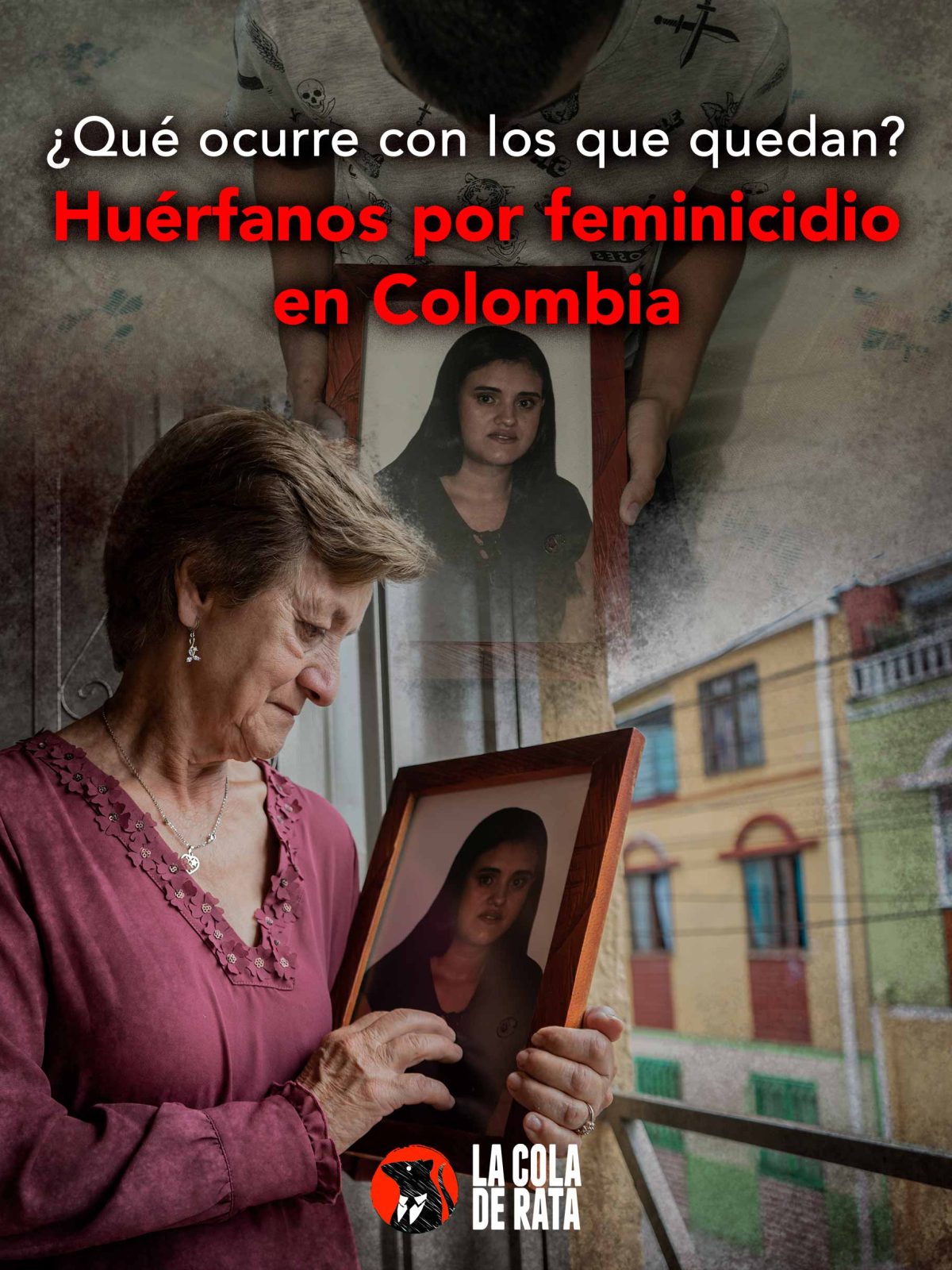 Familias de víctimas de feminicidios en Colombia