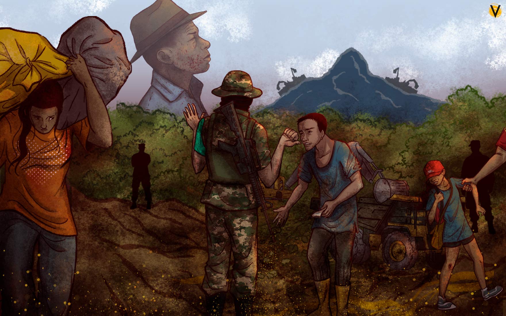 Guerra por el oro en el Sur de Bolívar