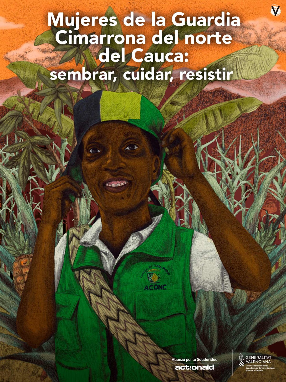 Guardia Cimarrona, mujeres Cauca