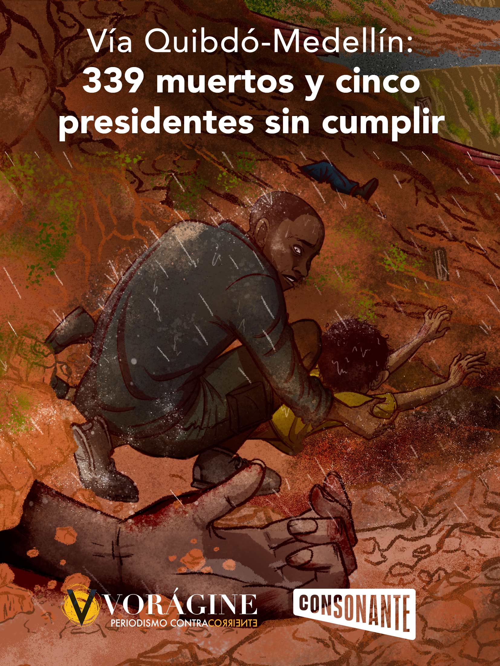 Vía Quibdó Medellín 339 muertos