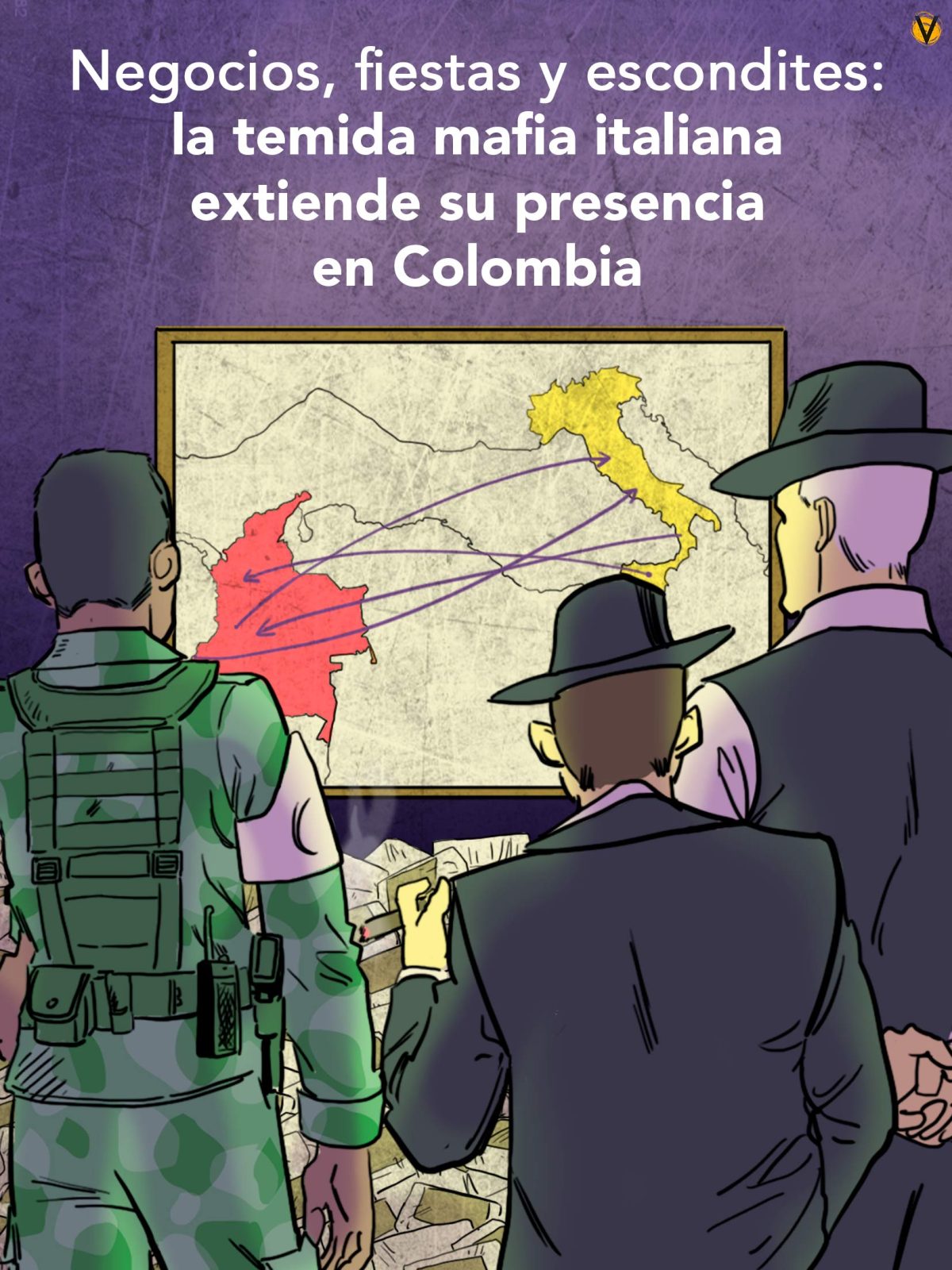 Desde 2023, al menos 10 altos emisarios de la 'Ndrangheta y la Camorra han sido capturados en Colombia. El aumento de su presencia muestra una expansión de los contactos criminales, y que el país les sirve de refugio ante el cerco de las autoridades europeas.