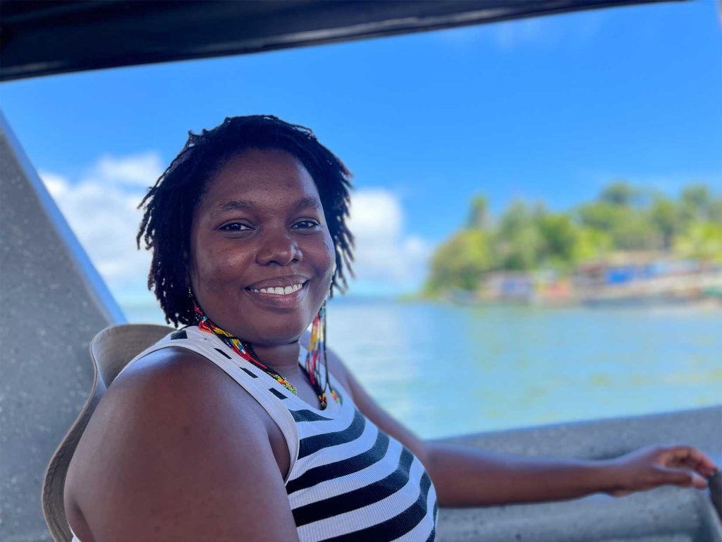 Matilde Mosquera se convirtió en la representante legal de la asociación Raíces Piangüeras en 2019, cuando ella solo tenía 22 años. Foto: Laila Abu Shihab Vergara