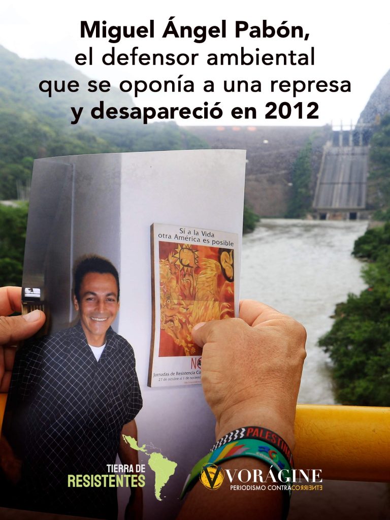Miguel Ángel Pabón defensor ambiental desaparecido Hidrosogamoso