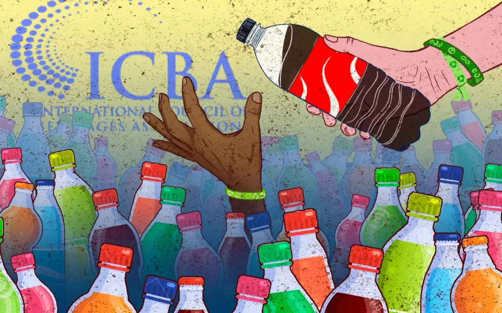 ICBA Un exejecutivo de la Andi dirige en América Latina el Consejo Internacional de Asociaciones de Bebidas, organización que hace cabildeo para evitar un tratado que disminuya la producción de plástico y que cuestiona los impuestos a las bebidas azucaradas.