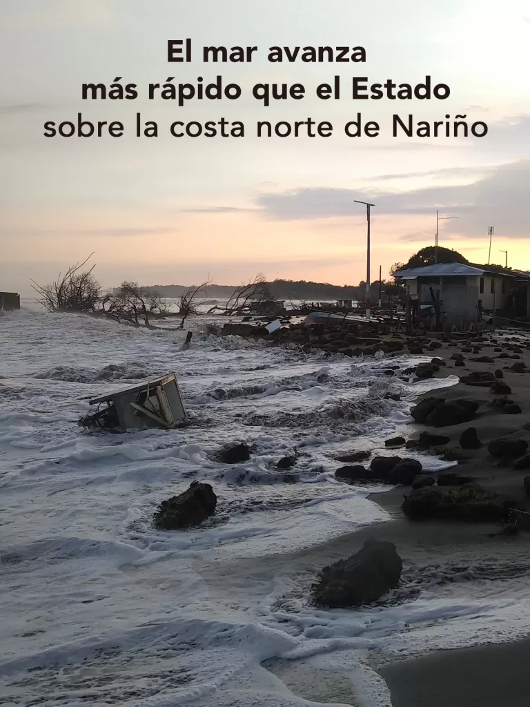 Mientras se agrava la erosión costera en la región, obligando a decenas de nativos a desplazarse, las entidades responsables de gestionar los riesgos asociados brindan respuestas precarias o nulas.