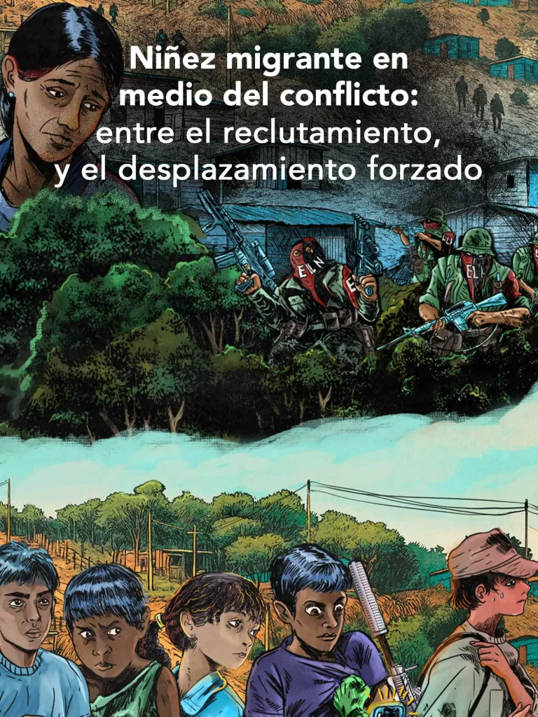 En la última década del éxodo venezolano, el gobierno colombiano ha reconocido que más de un centenar de niñas, niños y adolescentes migrantes ha sido víctima de reclutamiento, violencia sexual, artefactos explosivos, amenazas de muerte o han quedado huérfanos por la acción de grupos armados. Las disidencias de las FARC son la estructura de la que se ha rescatado y desvinculado a la mayoría de estos menores de edad.