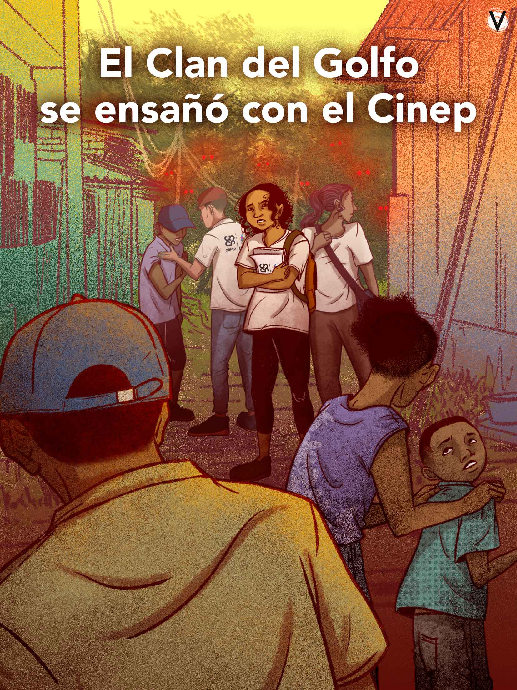 El grupo criminal estigmatizó a la organización social, poniendo en riesgo a su personal en terreno. Los señalamientos infundados empezaron tras la publicación de investigaciones sobre los negocios ilegales de esa estructura armada.