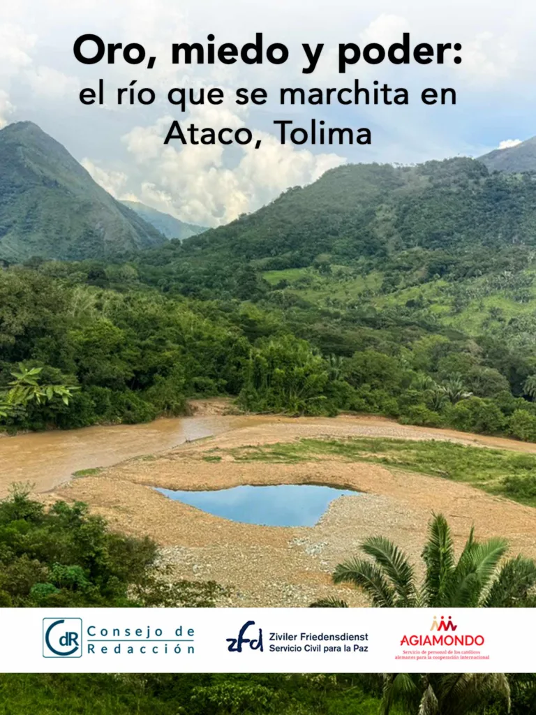 La bonanza aurífera ha transformado este municipio: en apenas dos años, la población creció cerca de un 30 % con la llegada de 5.000 forasteros. El uso indiscriminado de mercurio está devastando el río Saldaña; un solo gramo de este metal contamina 600.000 litros de agua.