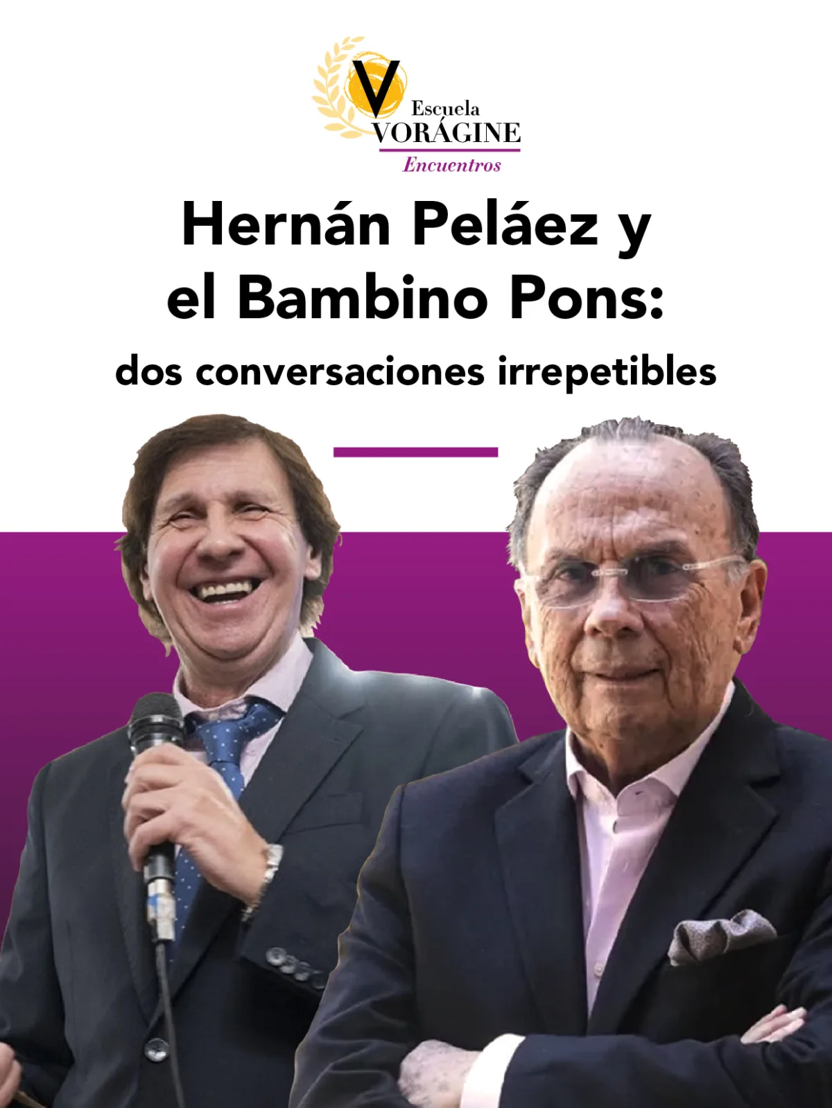 El Bambino Pons y Hernán Peláez Charla Webinario