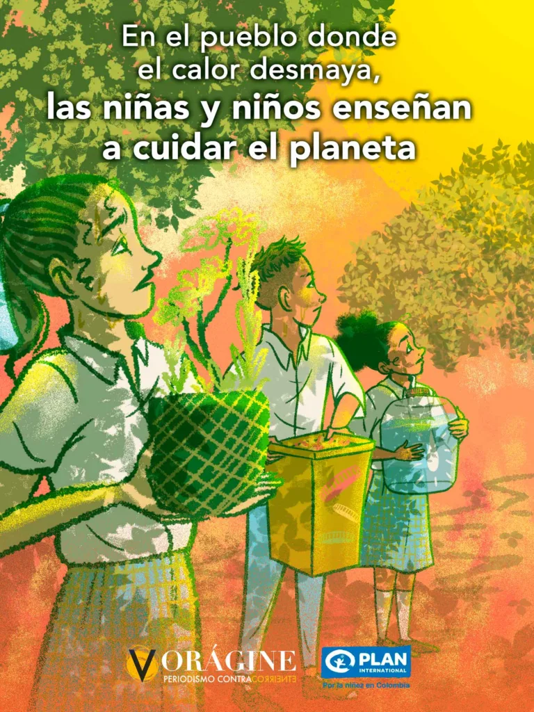 Daniel y Taliana han aprendido en su colegio sobre el cuidado del medioambiente mientras crecen en un municipio marcado por calles llenas de basura, poco reciclaje y los efectos del cambio climático.