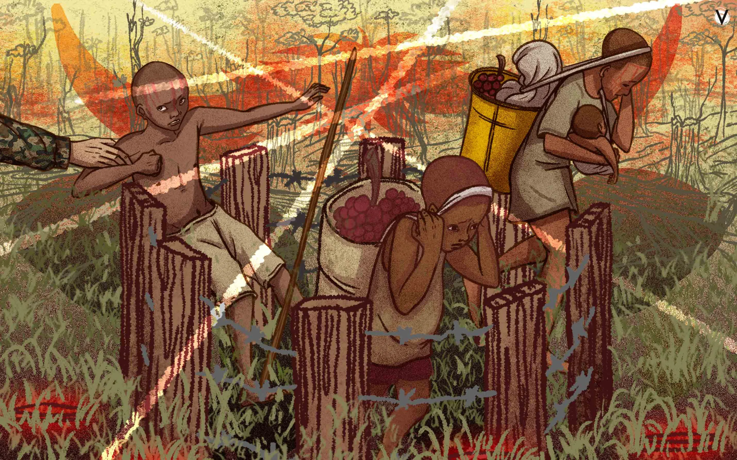 Indígenas Nukak amenazados por ganadería, grupos armado, reclutamiento