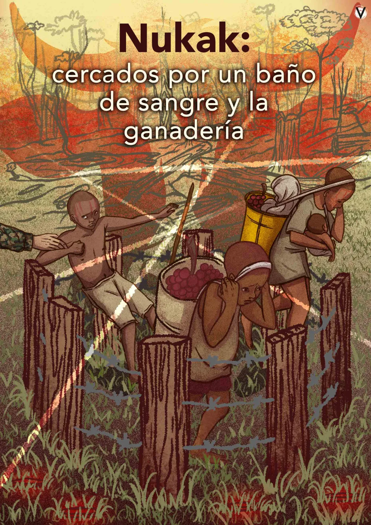 Indígenas Nukak. Reclutamiento, ganadería, grupos armados, desplazamiento