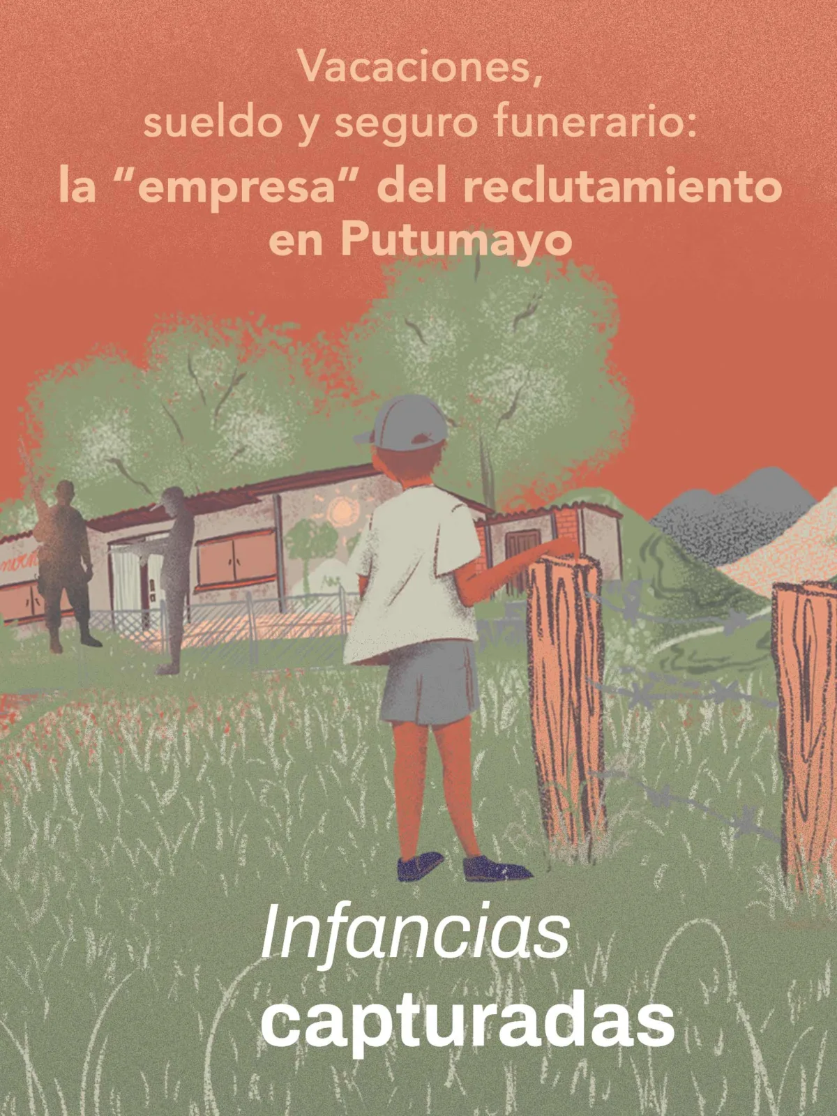 Reclutamiento infantil en Putumayo, Colombia.